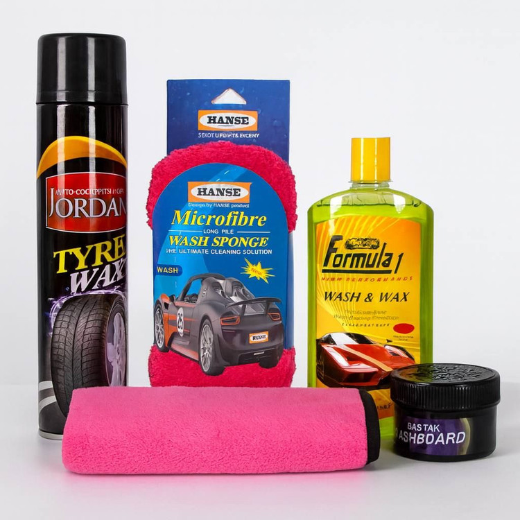 پک کامل شستشو و نظافت خودرو